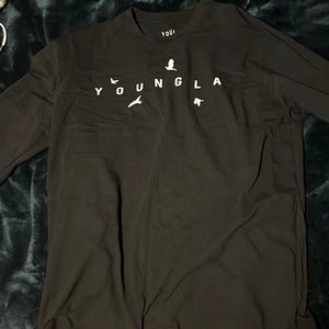 Youngla Liberty Long Sleeve Tee Size Large